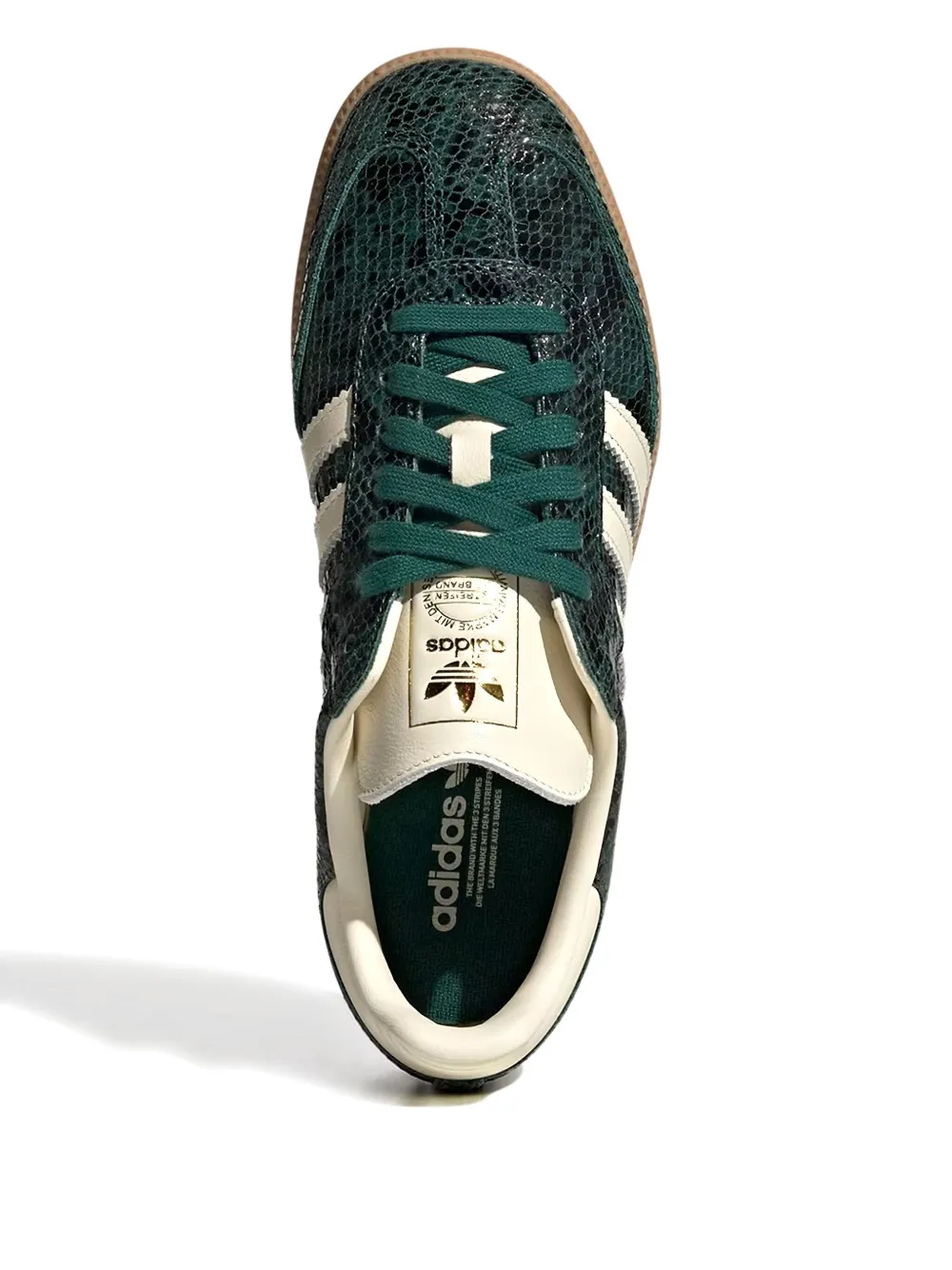 adidas Samba "Cream White Collegiate Green" sneakers Groen