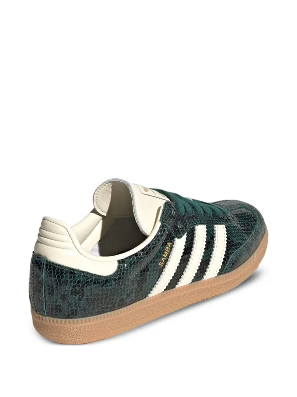 Adidas Samba "Cream White/Collegiate Green" Sneakers | Green | FARFETCH