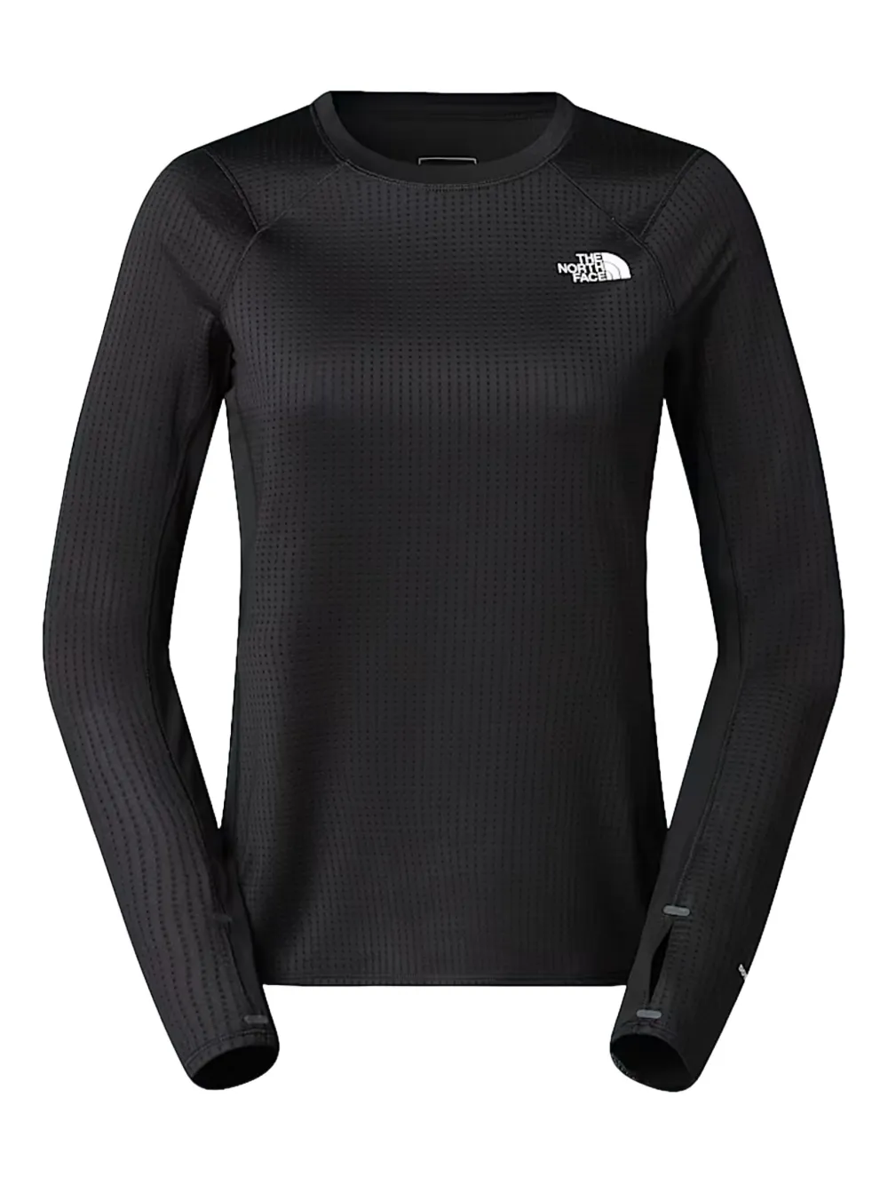 The North Face logo-print long-sleeve top | Black | Image 1