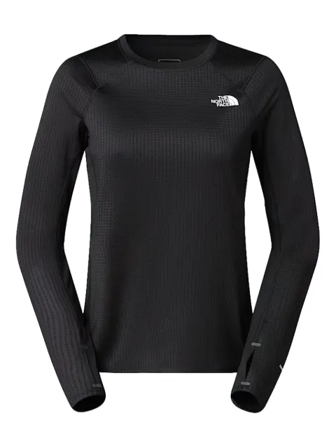 The North Face logo-print long-sleeve top