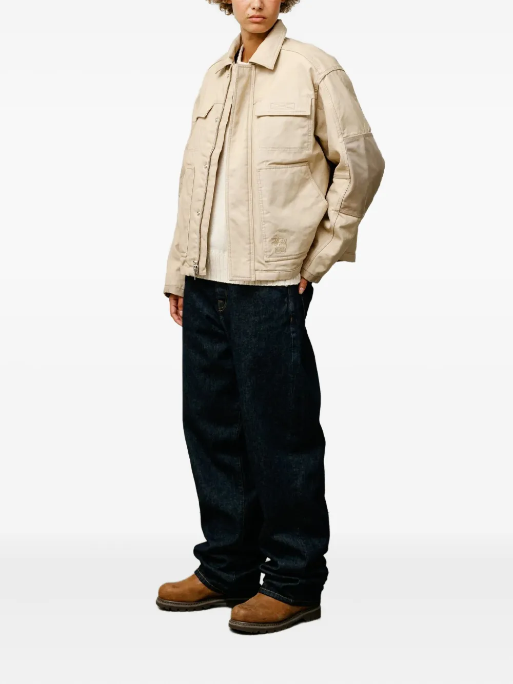 Stussy Utility Jacket In Neutral