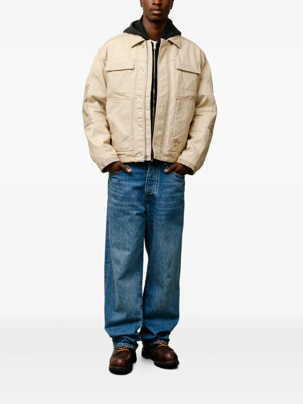 Stussy Utility Jacket In Neutral
