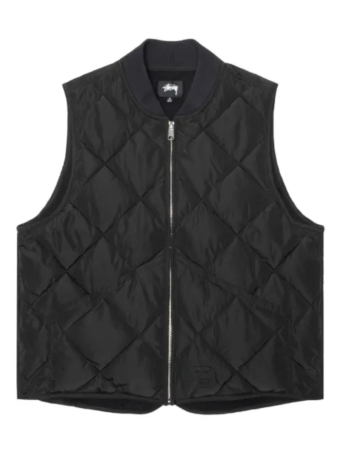 Stüssy quilted gilet 