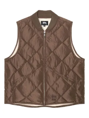 Stussy キルティングベスト STUSSY Quilted Liner Vest キルティングベスト M - メルカリ