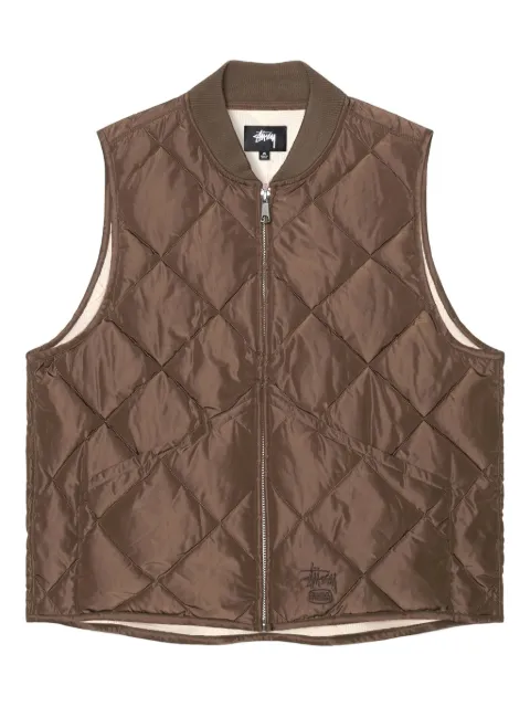 Stüssy quilted gilet 