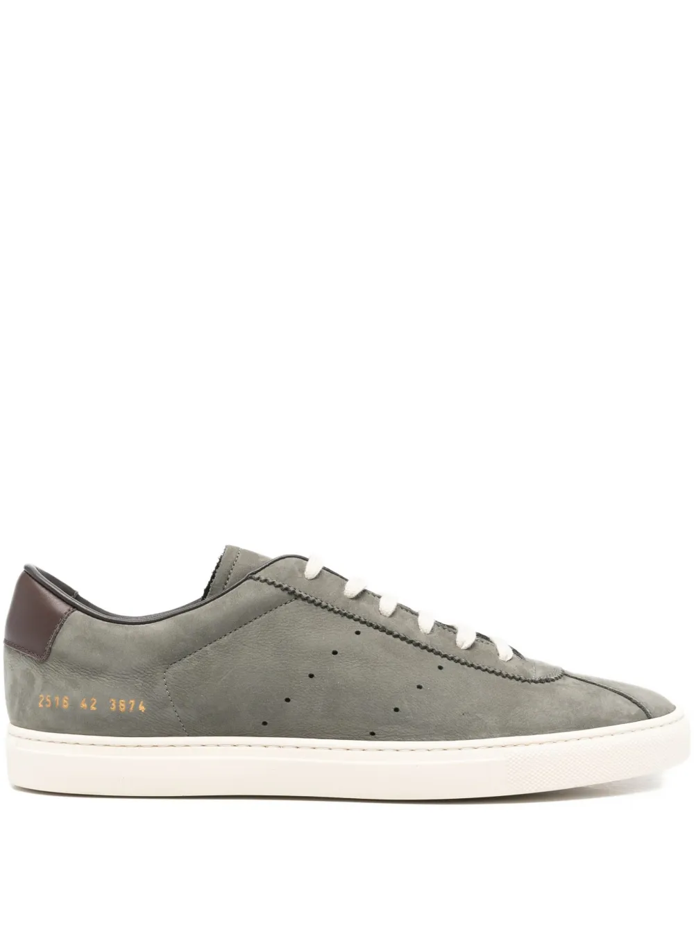 Common Projects perforated suede sneakers | Grey | Image 1