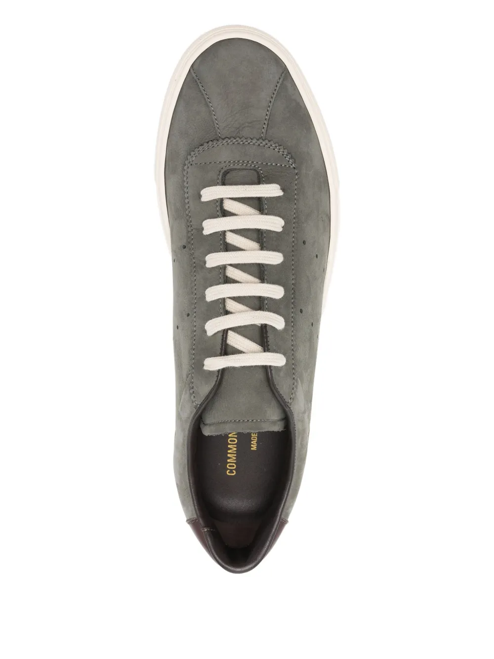 Common Projects Geperforeerde sneakers Grijs
