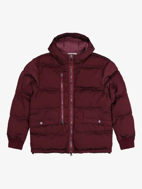 Stone Island chamarra capitonada con capucha