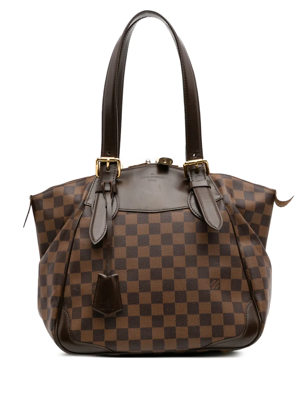 Louis Vuitton Pre-Owned 2010 Damier Ebene Verona MM shoulder bag | Brown | Image 1