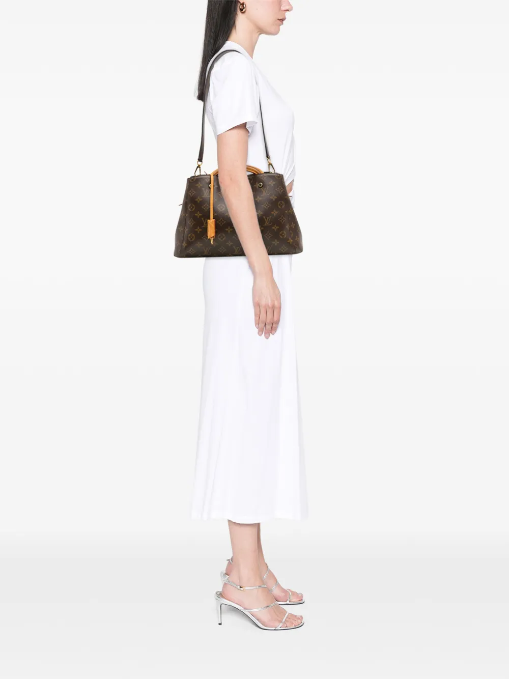 Louis Vuitton Pre-Owned 2015 Monogram Montaigne MM satchel | Pre-Owned | Image 2