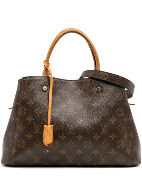 Louis Vuitton Pre-Owned 2015 Monogram Montaigne MM satchel