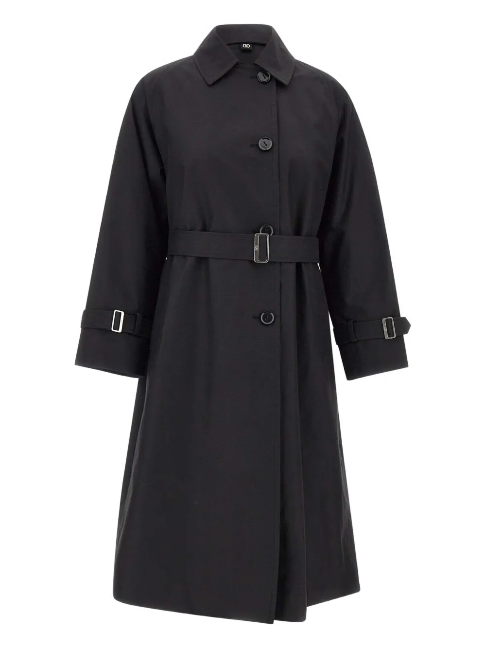Duno gabardina con cinturón | negro | Image 1