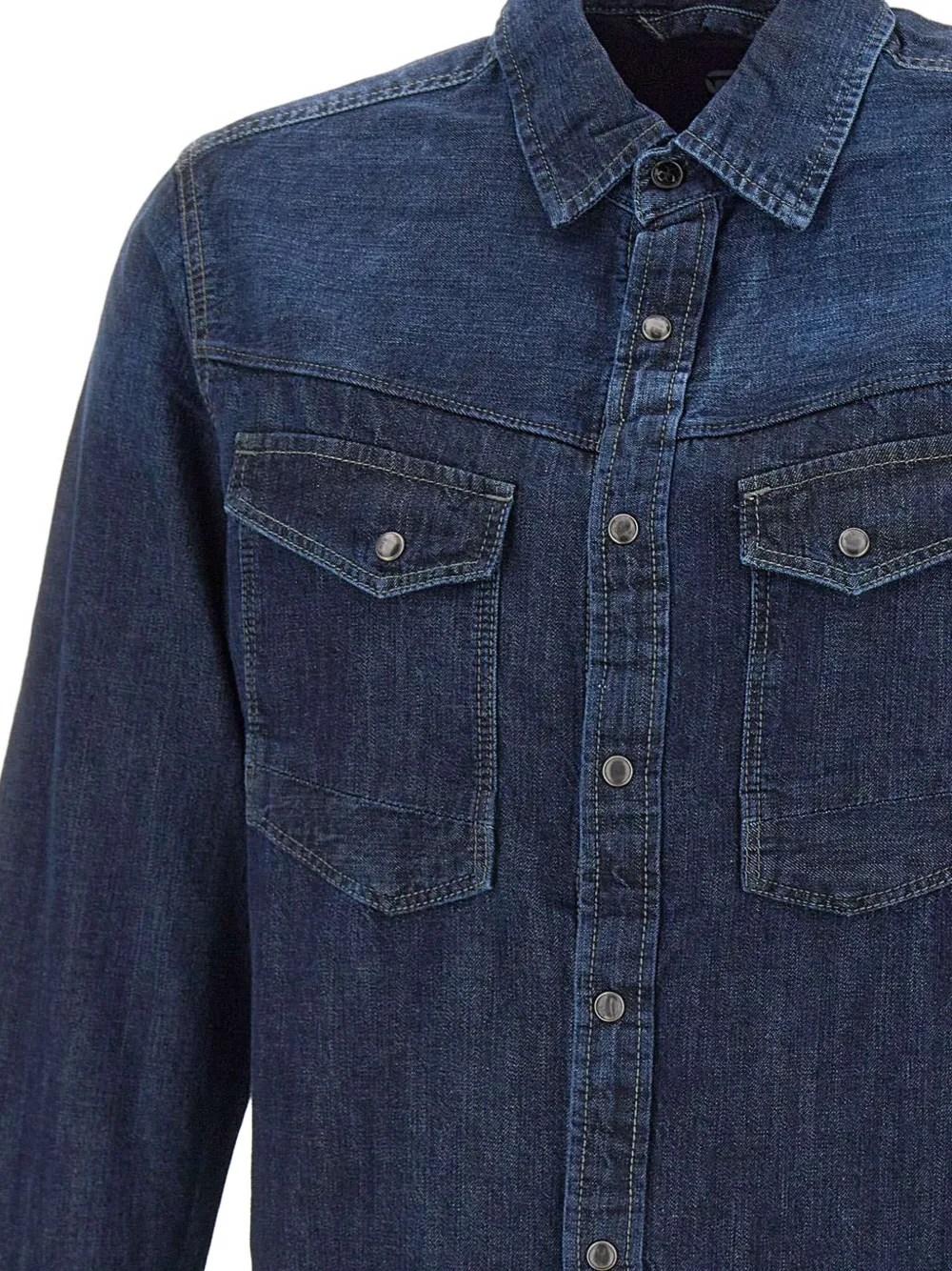 G-Star RAW Dakota denim overhemd met borstzak Blauw