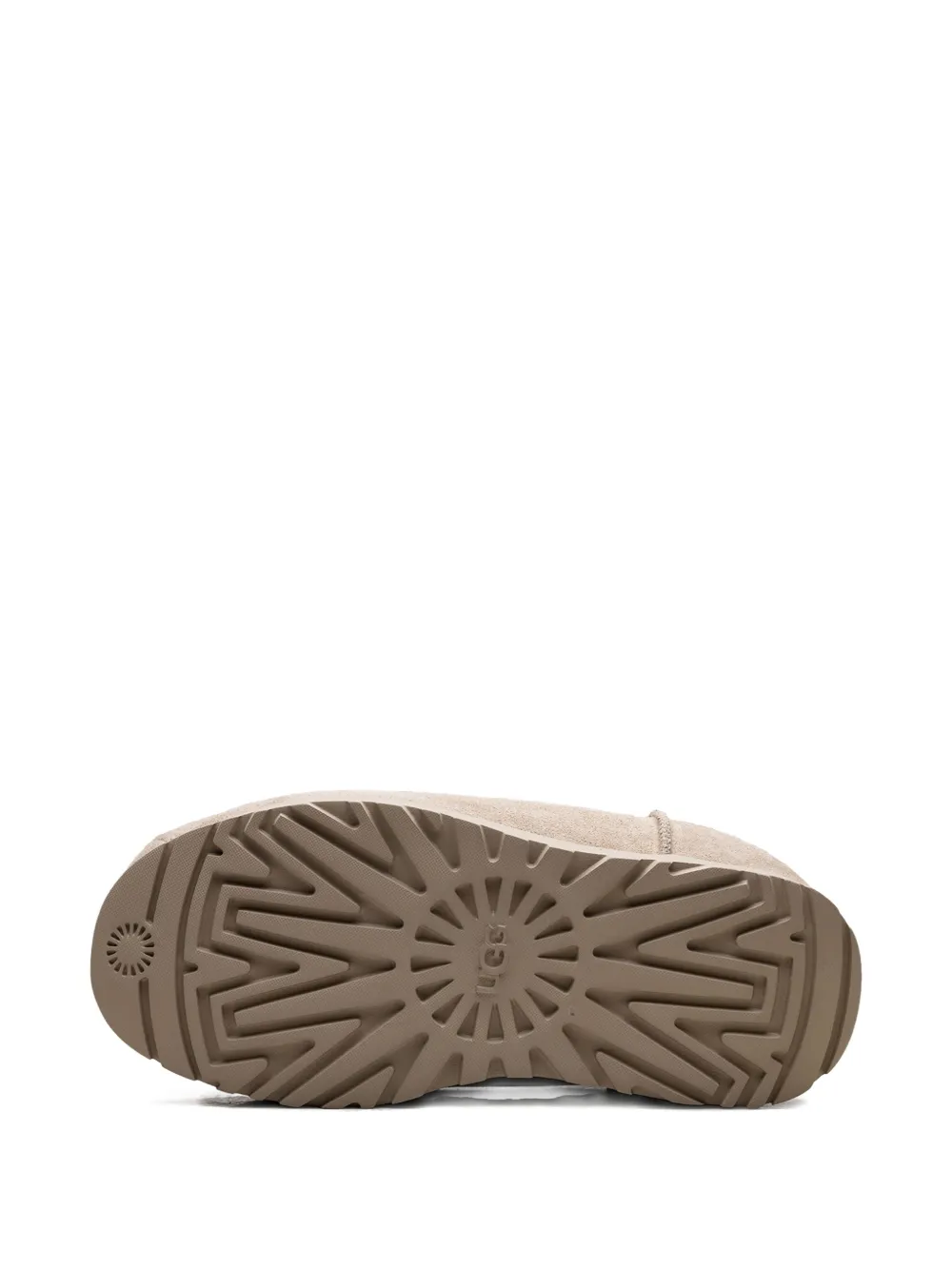 Ugg Pumped Mules In Neutral