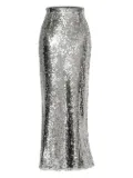 AMALIN Ester sequinned skirt - Silver