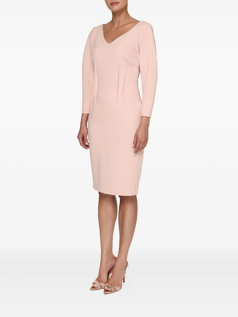 AMALIN v-neck midi dress | Cocktail & Party Dresses | Image 2