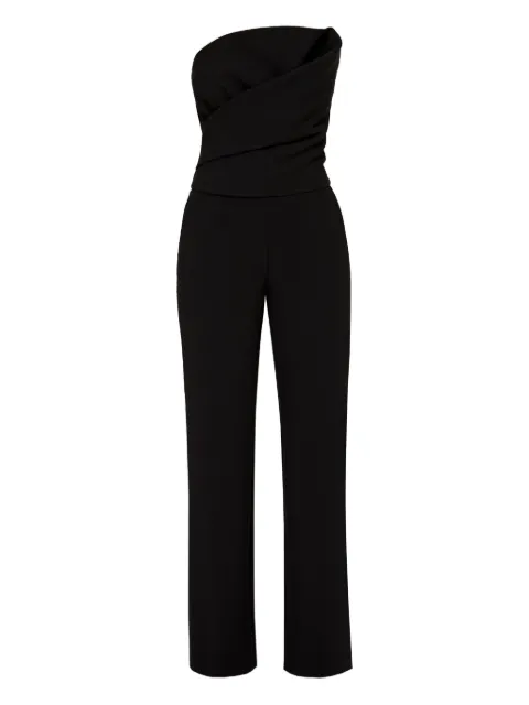 AMALIN Amber strapless twisted jumpsuit