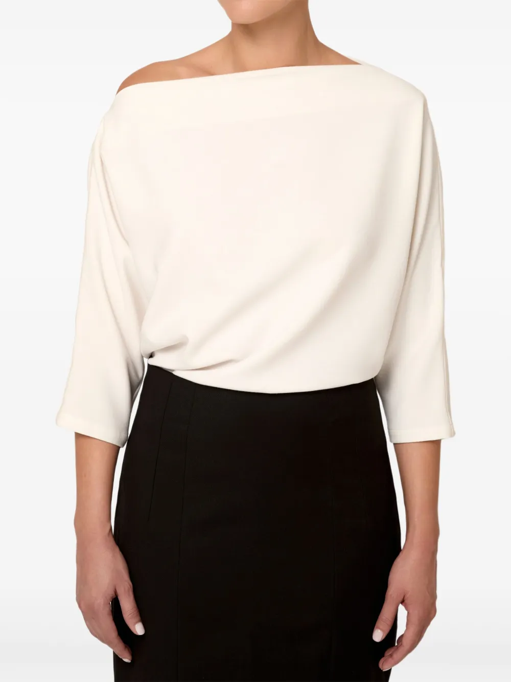 Amalin Grace Buttoned Blouse In White