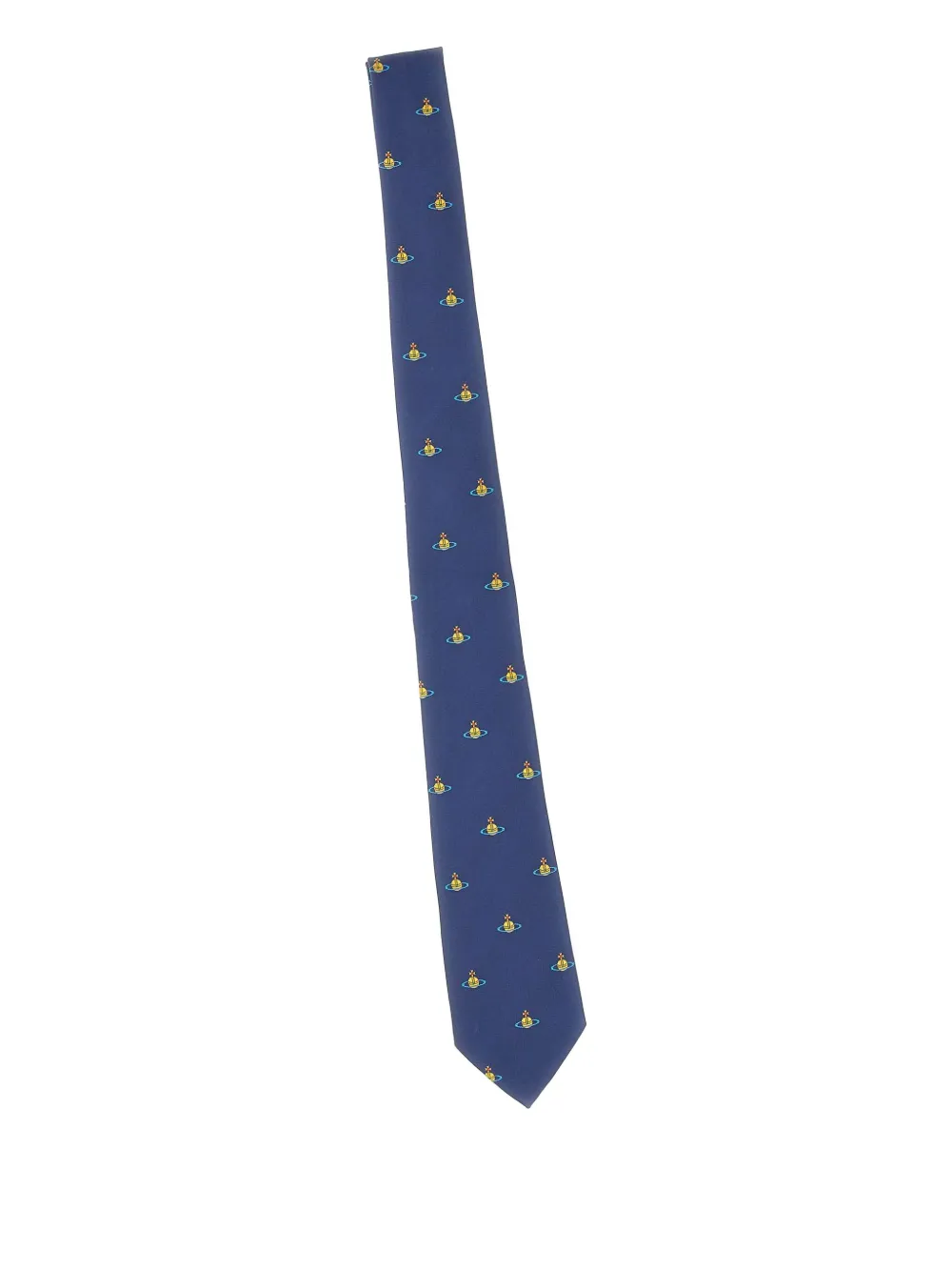 Vivienne Westwood Silk Tie In Multi