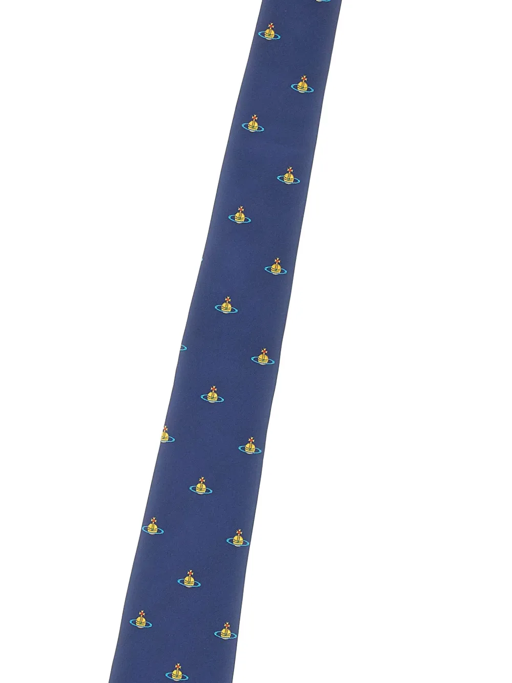 Vivienne Westwood Silk Tie In Multi