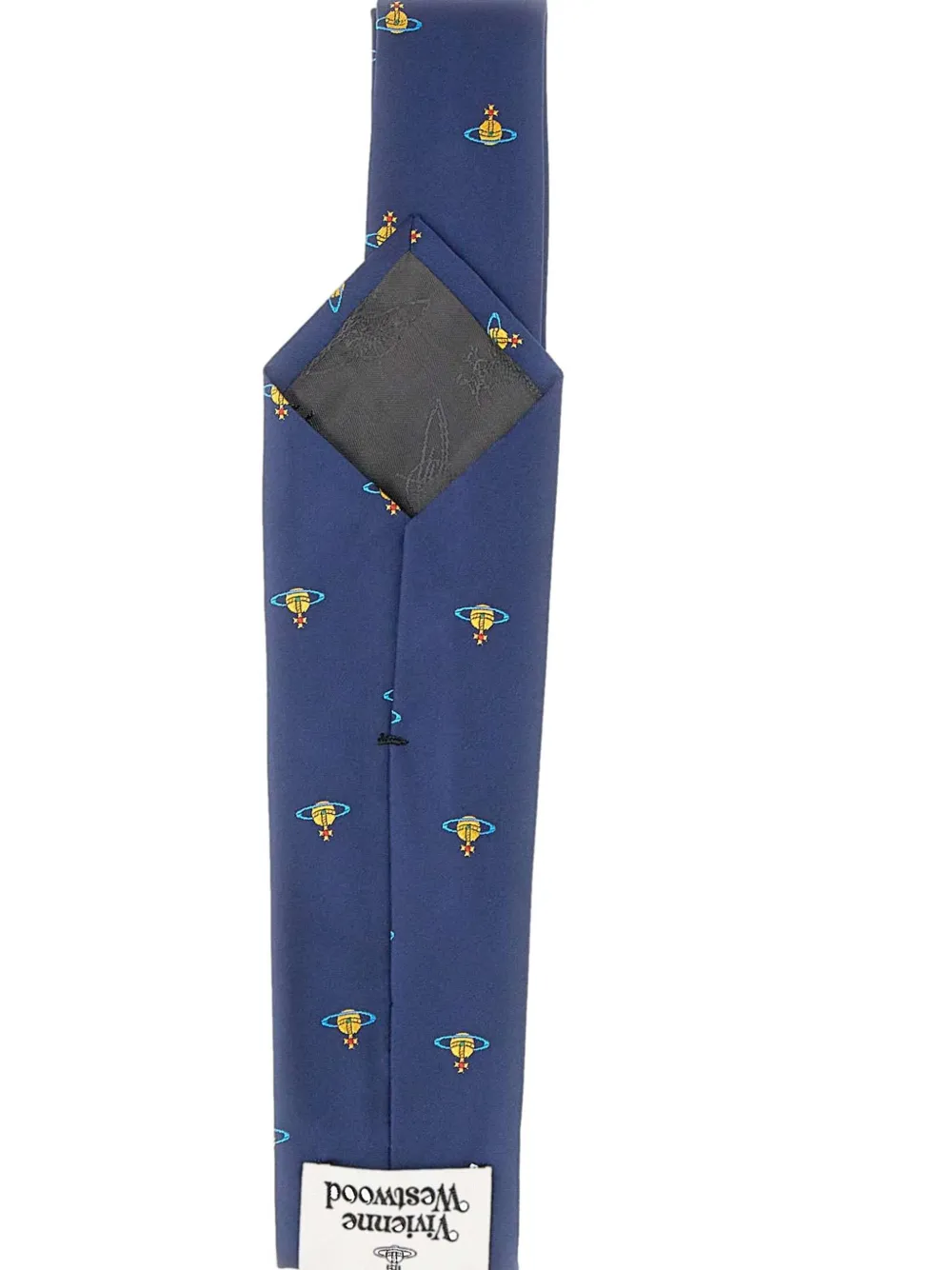 Vivienne Westwood Silk Tie In Multi