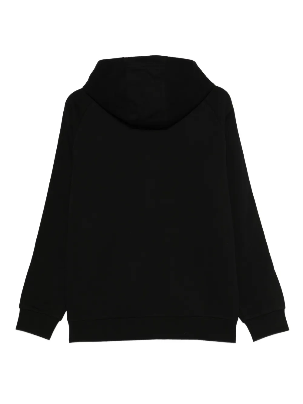 Ea7 Emporio Armani Hoodie met logoband Zwart