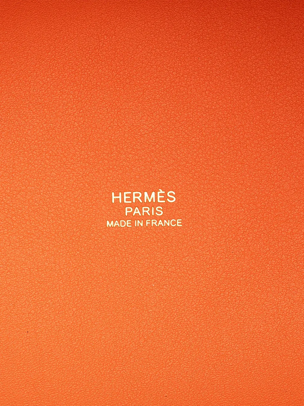 Pre-owned Hermes 2022 Toile Goeland And Swift Cargo Picotin Lock 18 Handbag In Orange