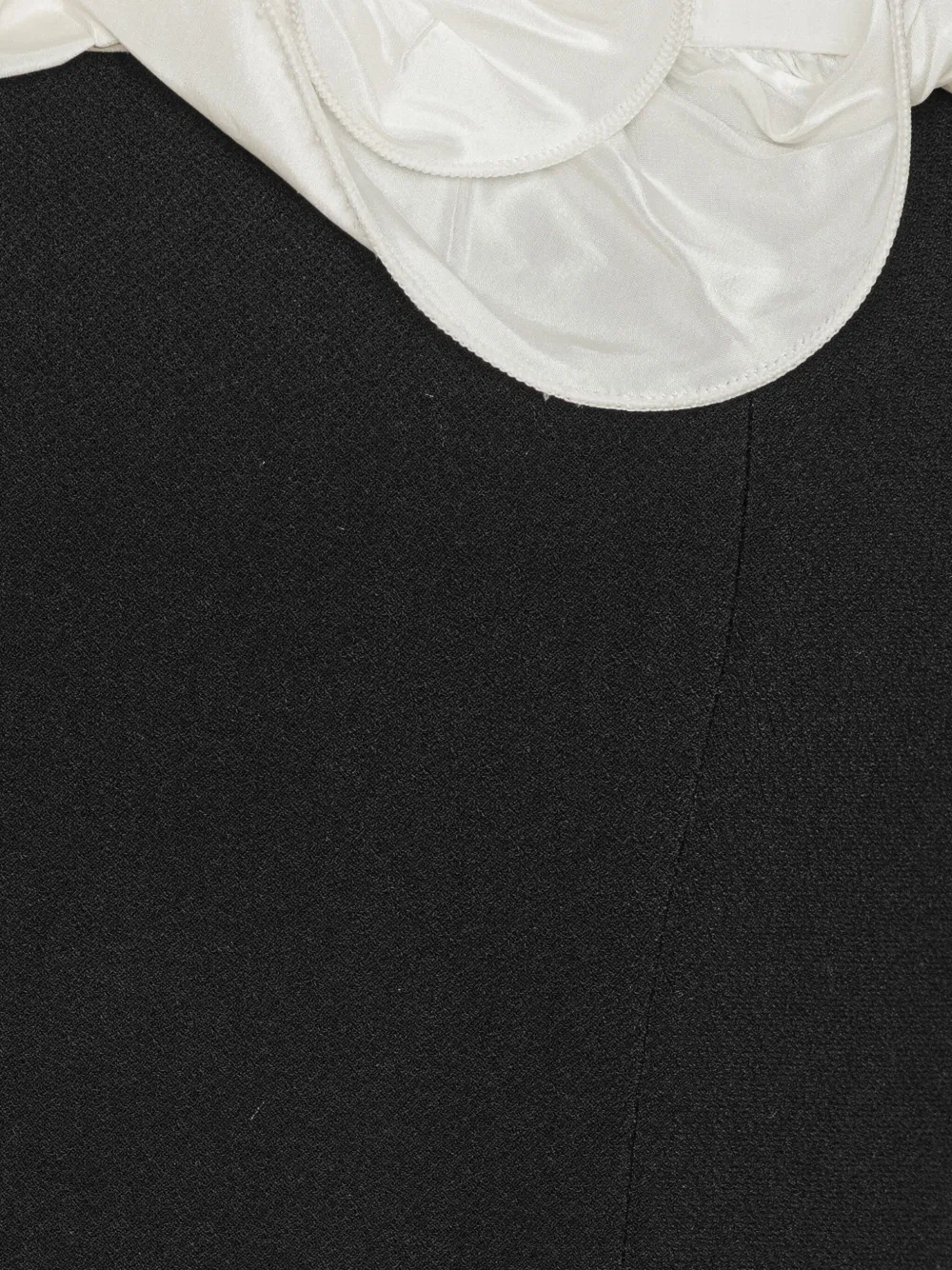 ROTATE BIRGER CHRISTENSEN Mini-jurk met ruches Zwart