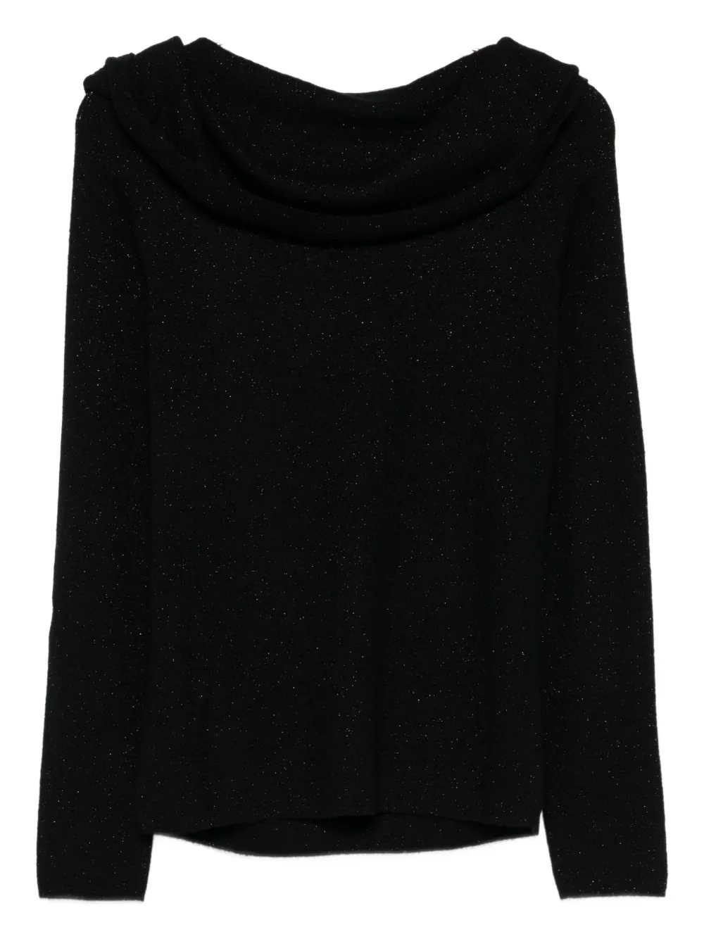 Seventy Cowl-neck Sweater In Black