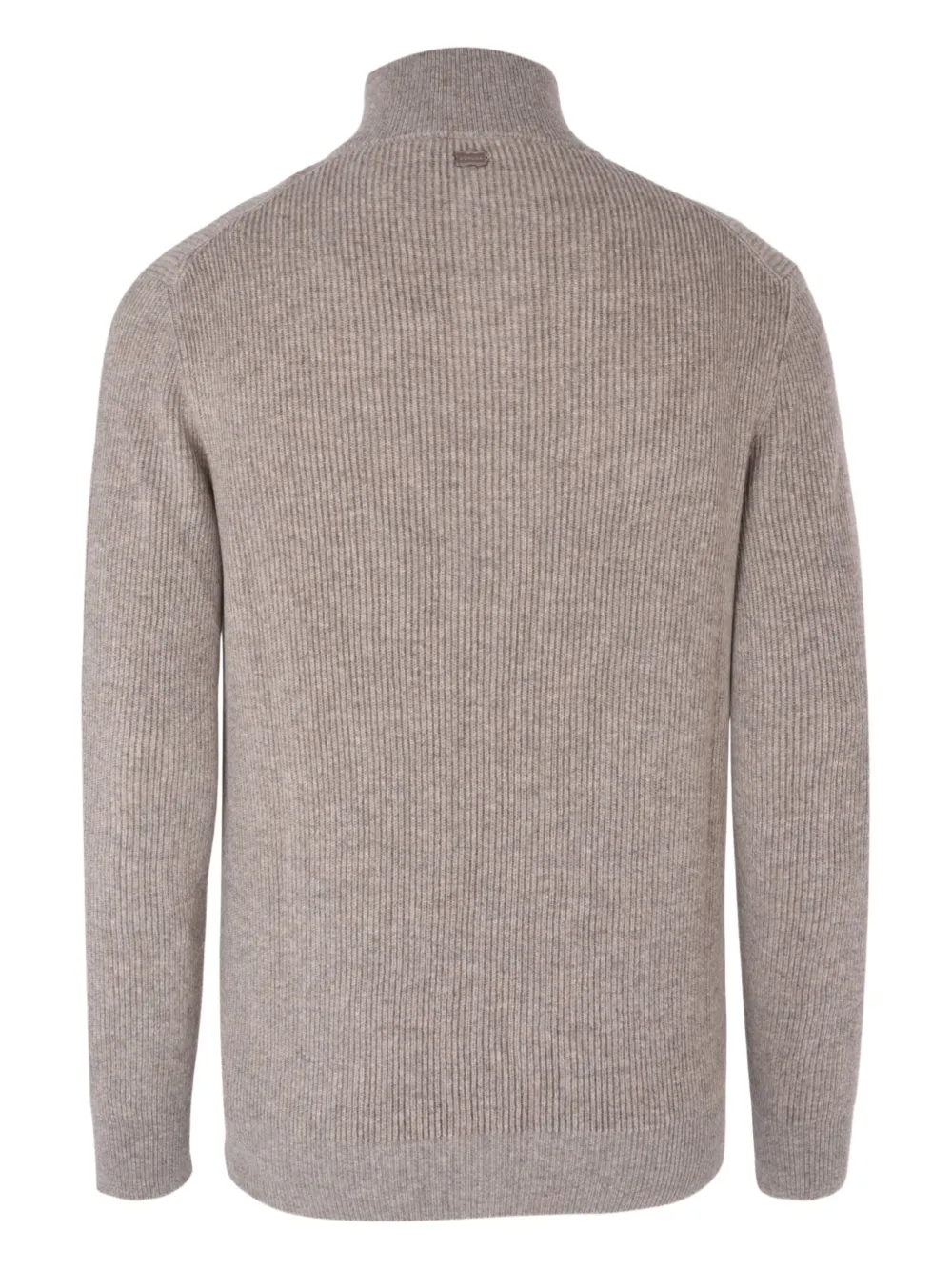 Agnona button turtle neck jumper - Beige