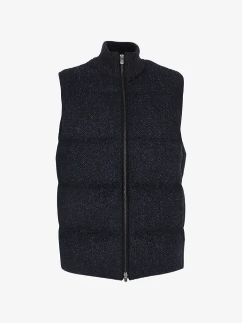 Agnona bouclé wool gilet