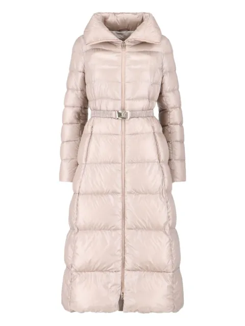 Herno belted puffer coat