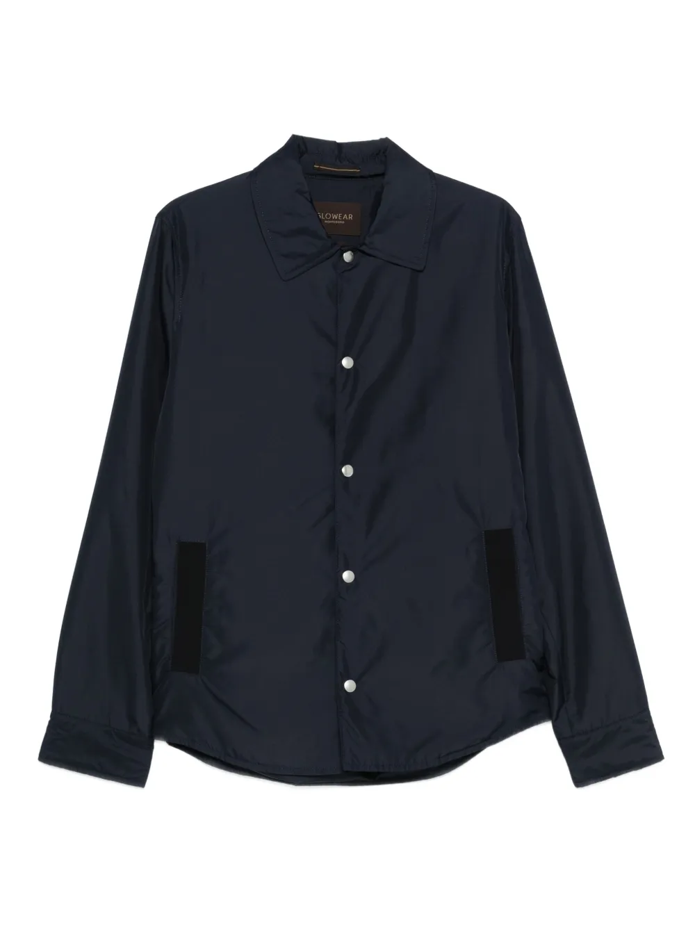 slowear button-fastening overshirt | Blue | Image 1