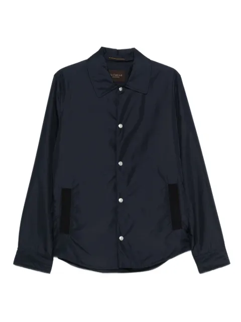 slowear button-fastening overshirt