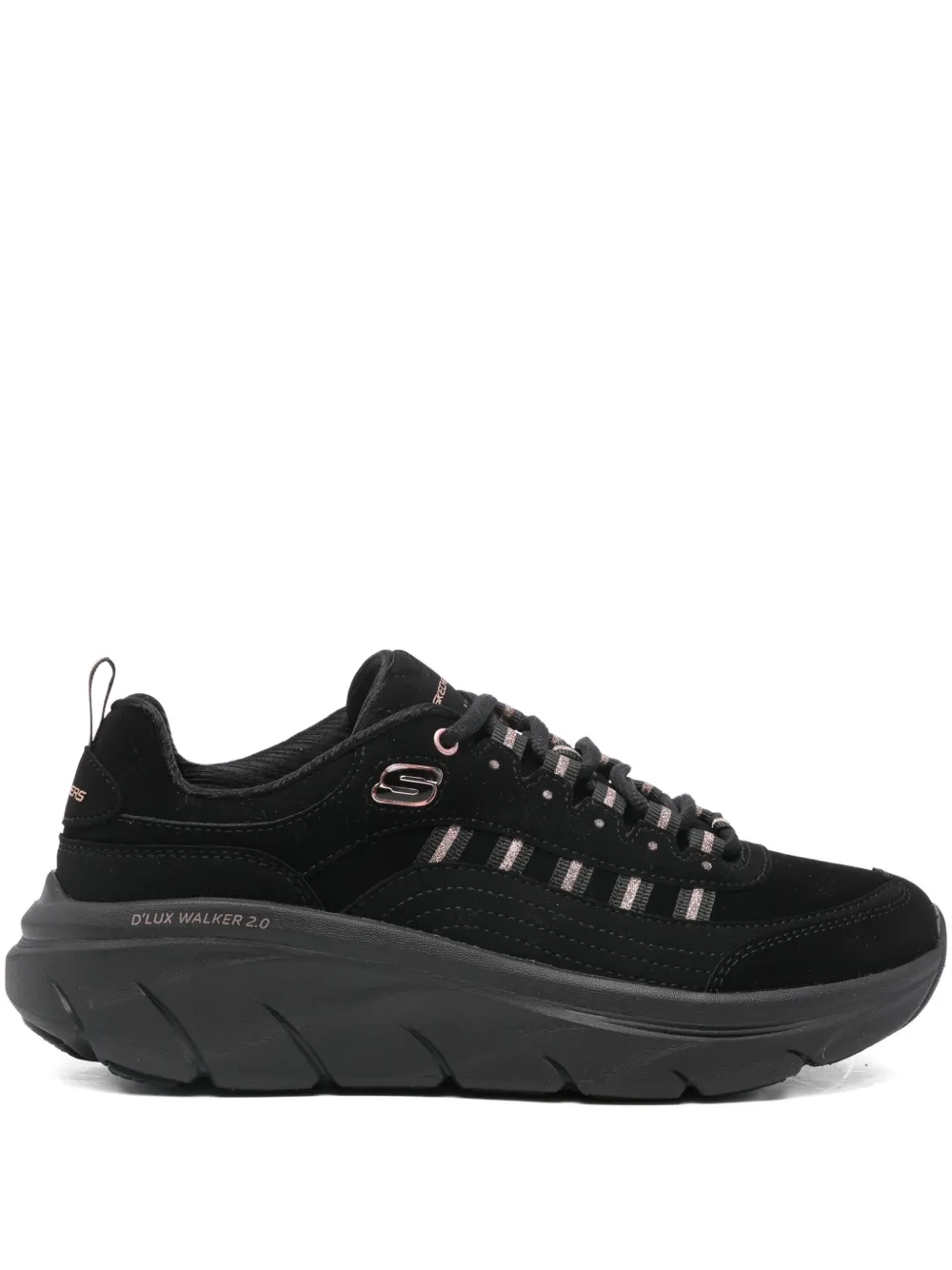 Skechers D'lux Walker 2.0 Sneakers In Black