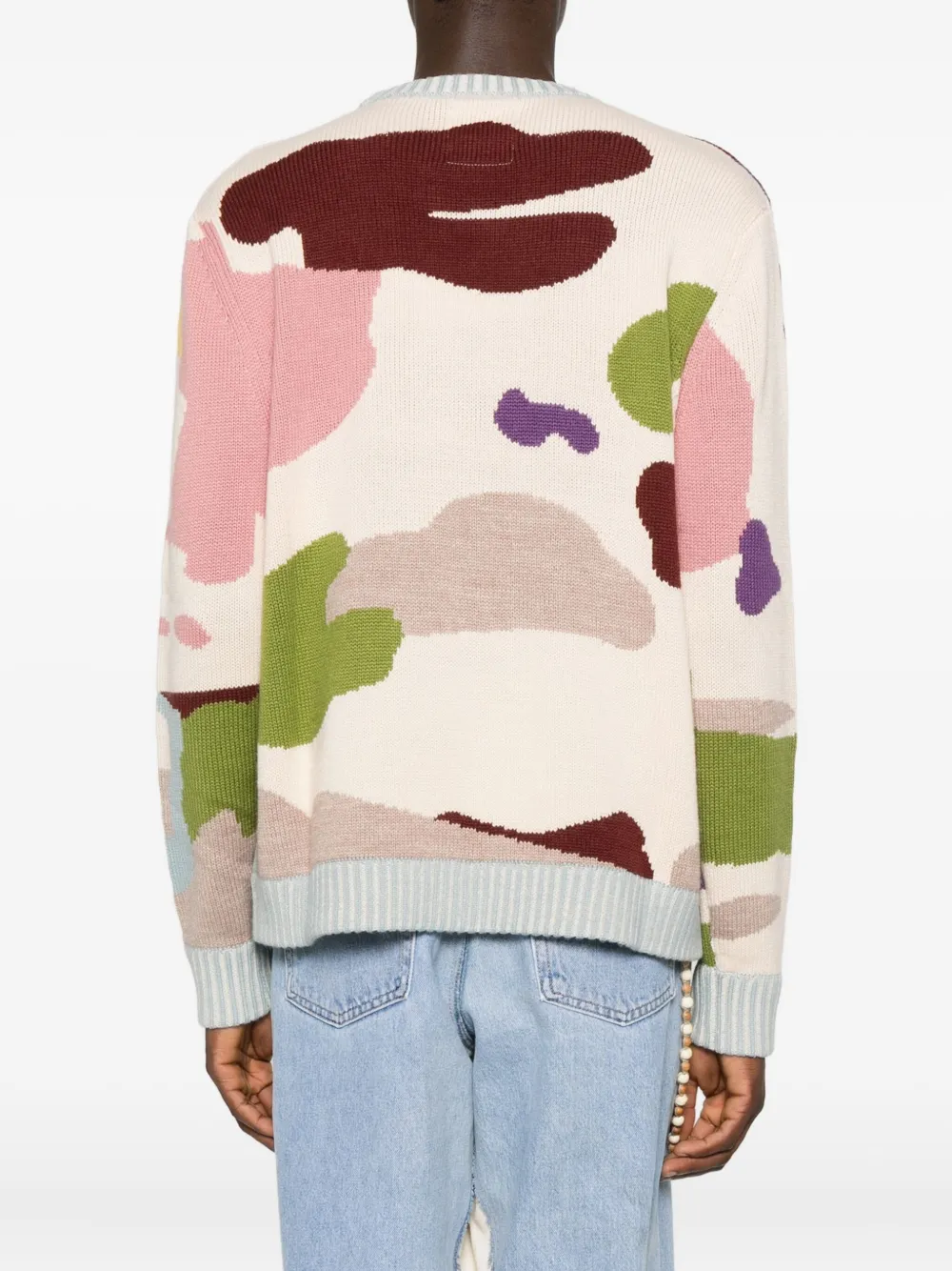 Kidsuper Intarsia-knit Sweater In Pink