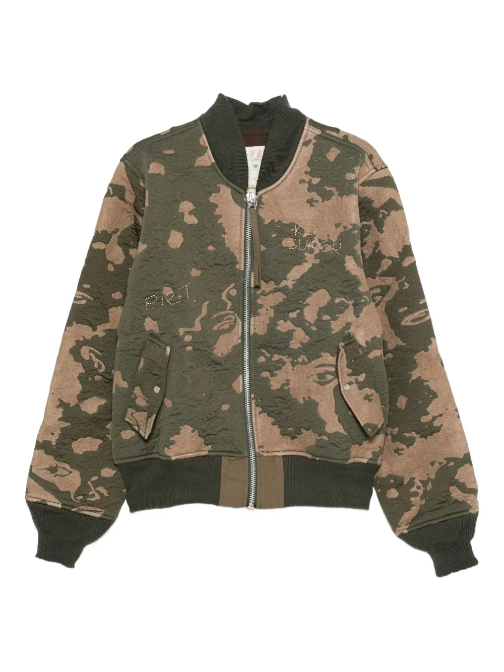 Kidsuper Zip-up Bomber Jacket In Multi