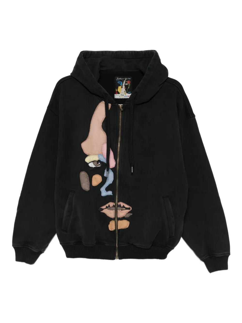 KidSuper hoodie con apliques y cierre | negro | Image 1
