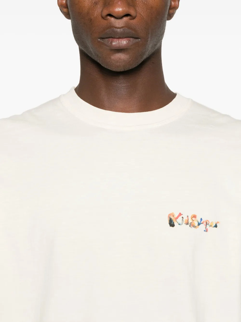 KidSuper T-shirt met logoprint Beige