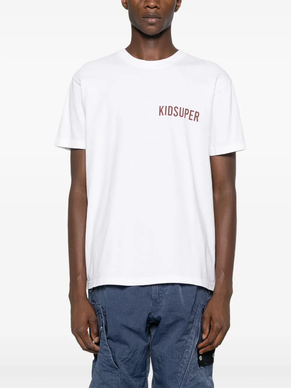 KidSuper T-shirt met logoprint Wit