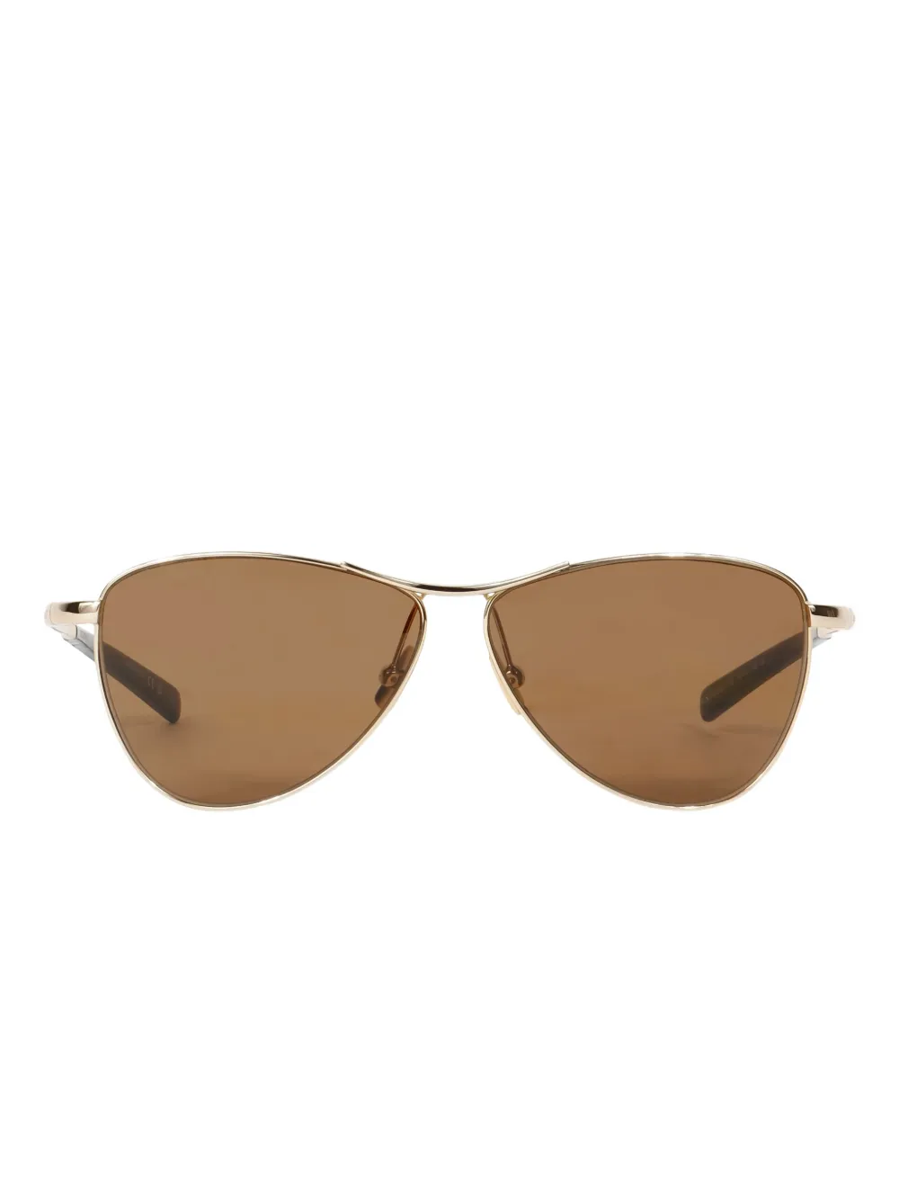 YSL 831 Vesper triangular-frame sunglasses | Image 2