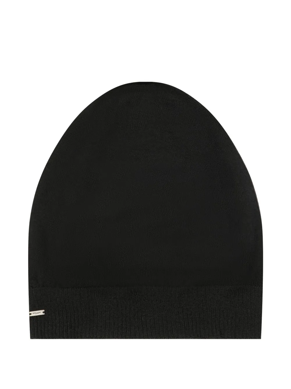 YSL ribbed beanie hat | negro | Image 1