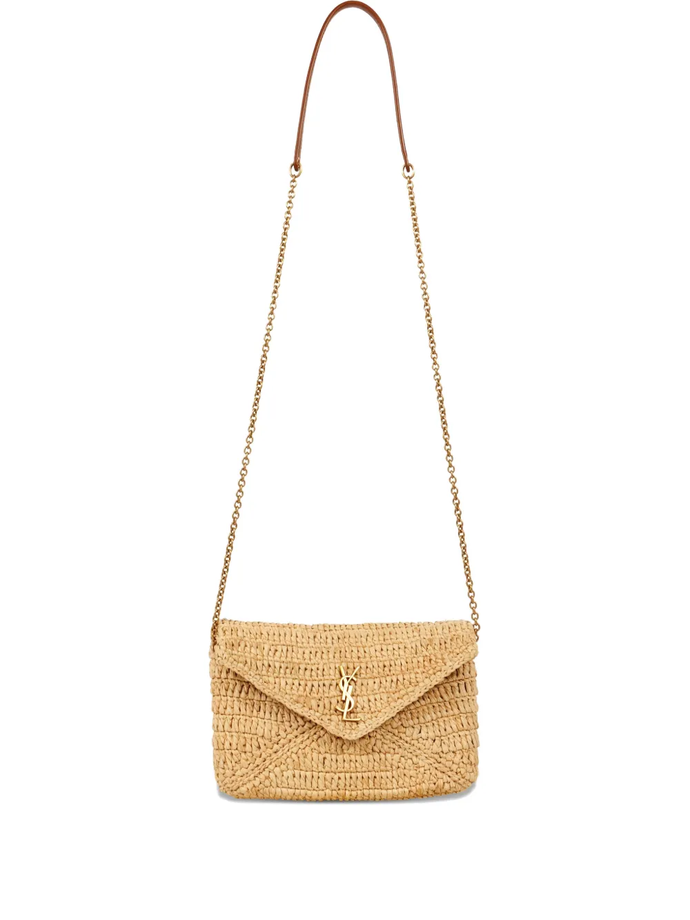 YSL Cassandre woven logo cross body bag | neutro | Image 1