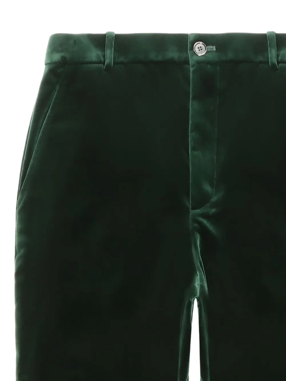 YSL button velvet trousers | Straight Trousers | Image 2