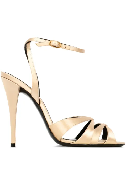 YSL 110 mm strappy heeled sandals