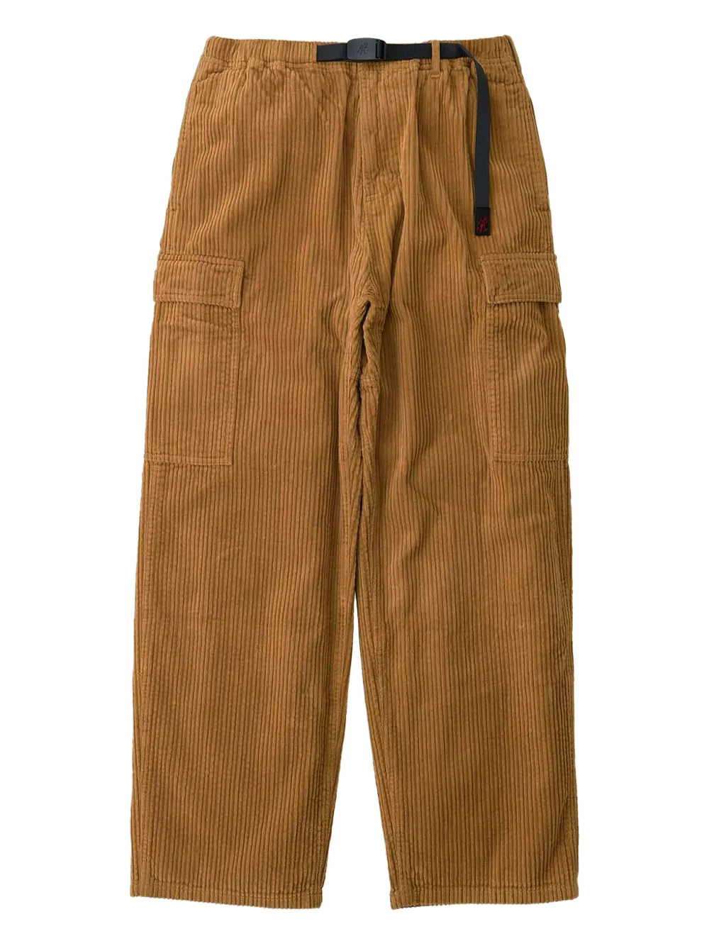 Gramicci corduroy-effect buckle-fastening trousers | Brown | Image 1