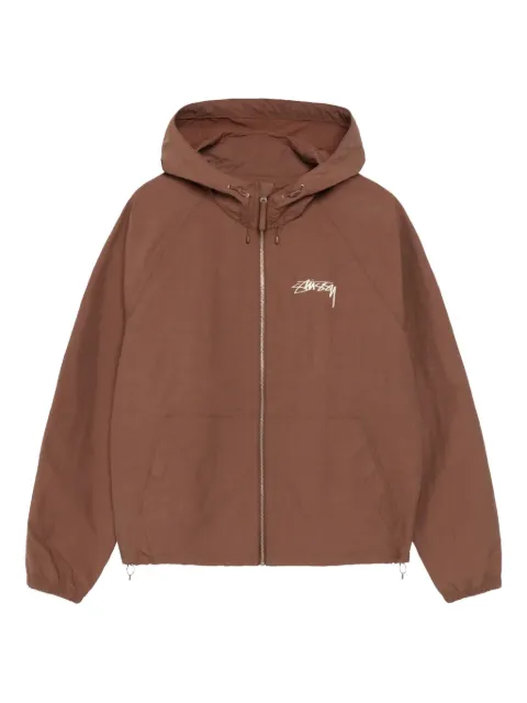 Stüssy hooded shell jacket