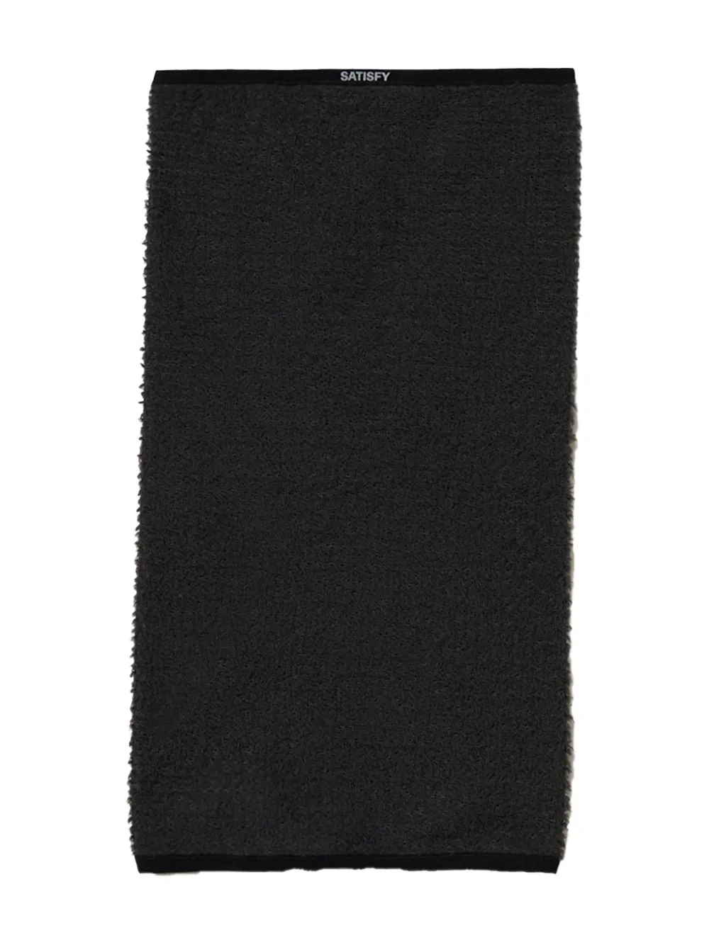 Satisfy logo-patch scarf | Black | Image 1