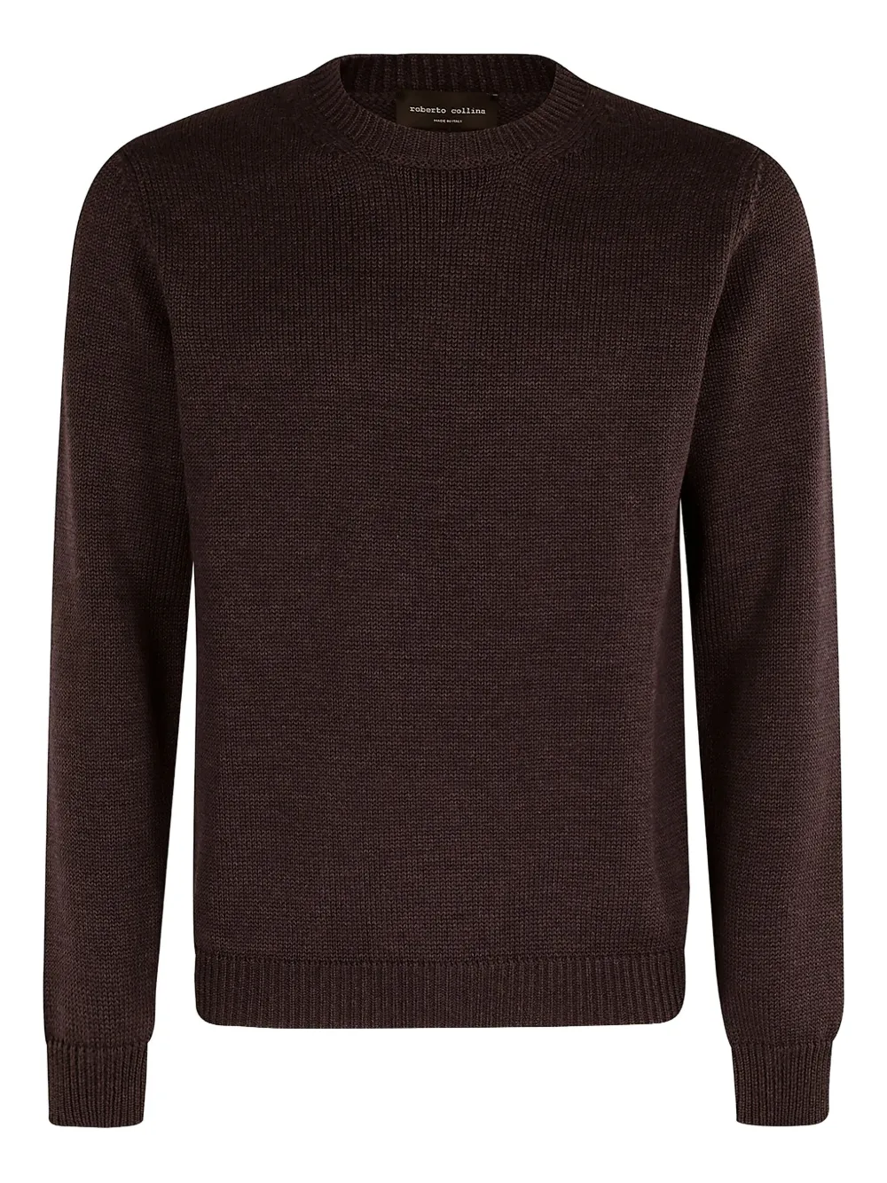 Roberto Collina crew-neck sweater | Brown | Image 1