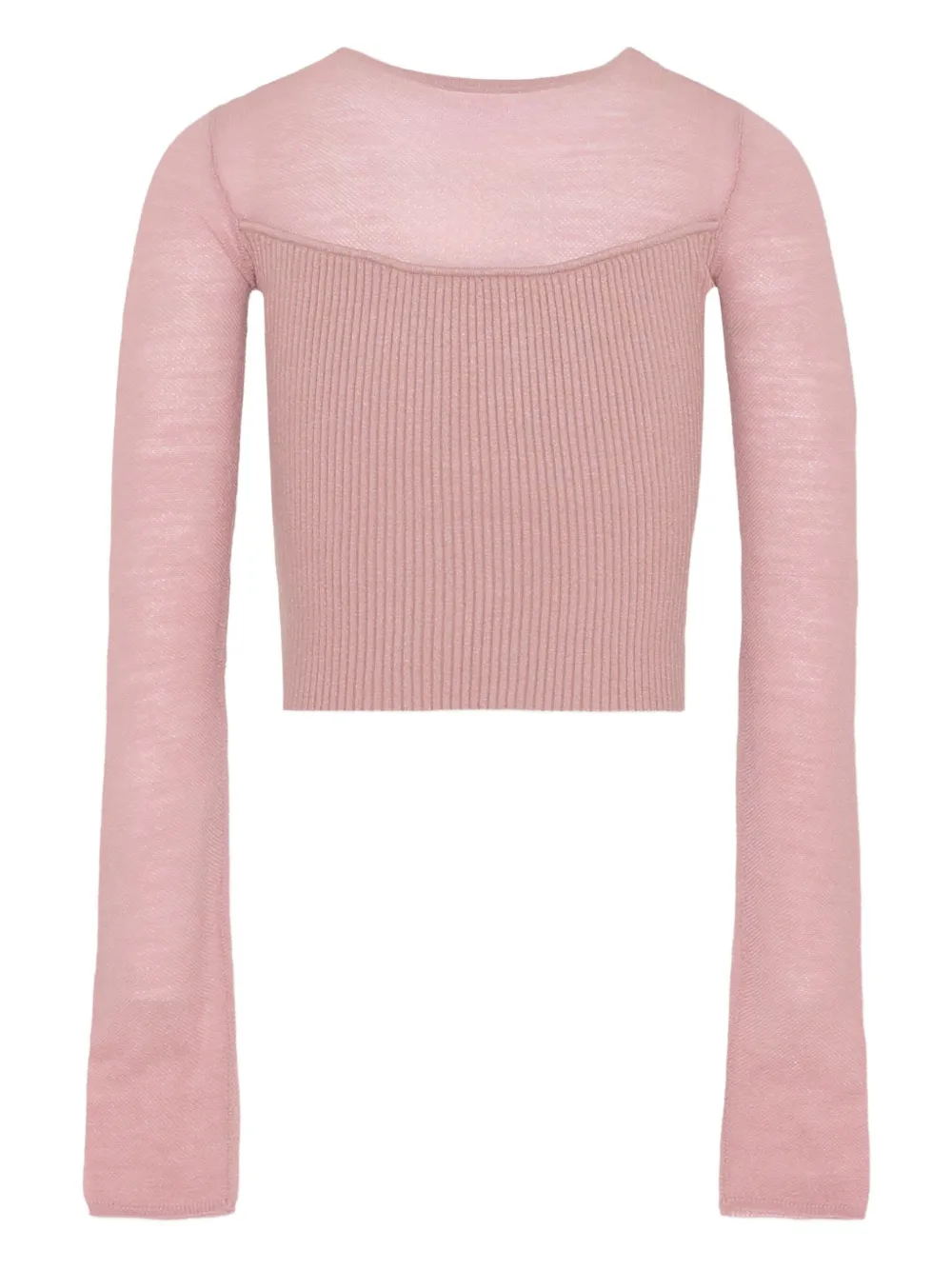 Pinko Kids logo-embroidered ribbed sweater | Girls Jumpers & Knitwear | Image 2